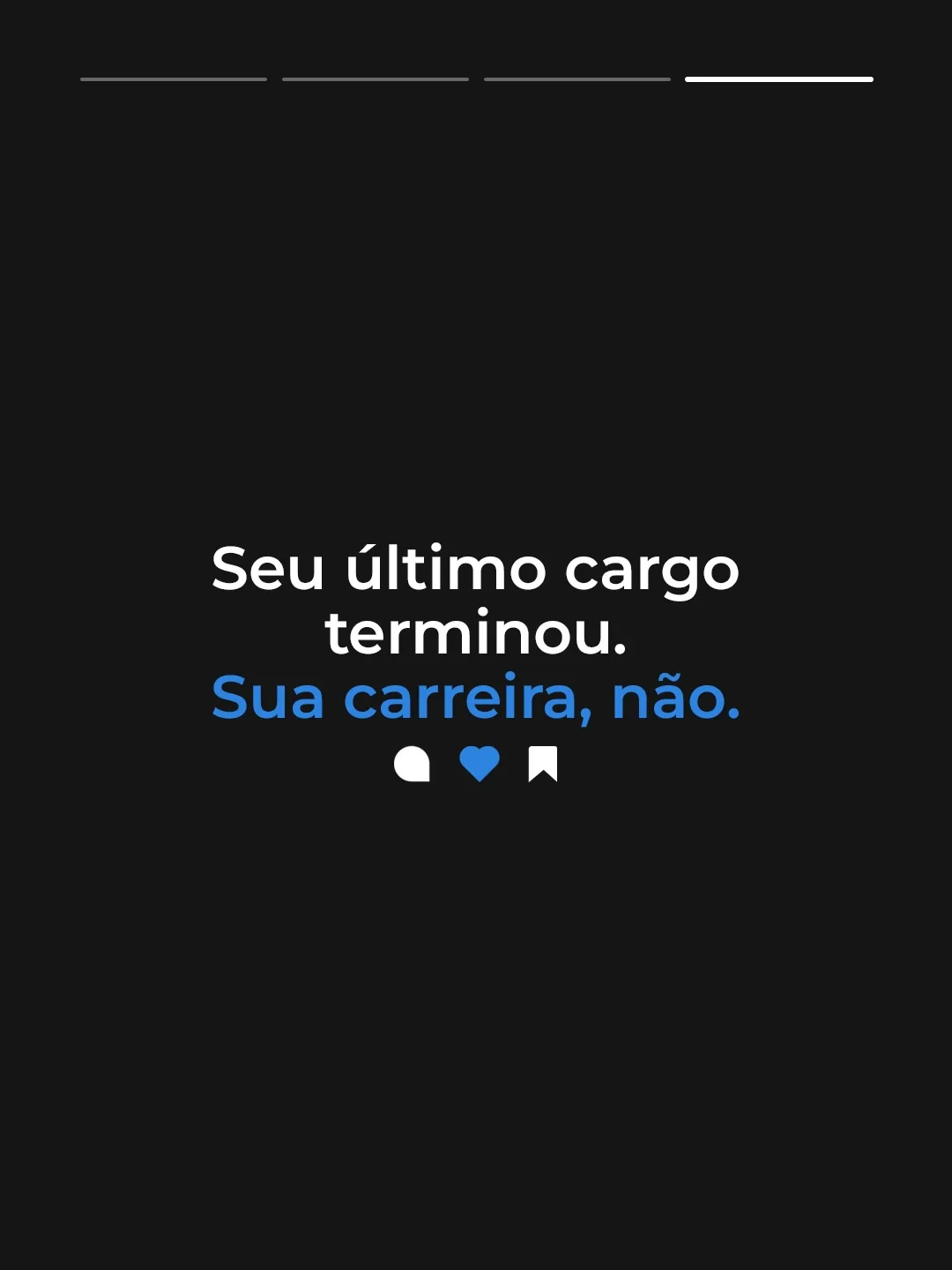 Slide 4 de 4 do carrossel “A empresa encerrou o seu contrato. Não a sua trajetória.”, publicado no Instagram de Jane Souza