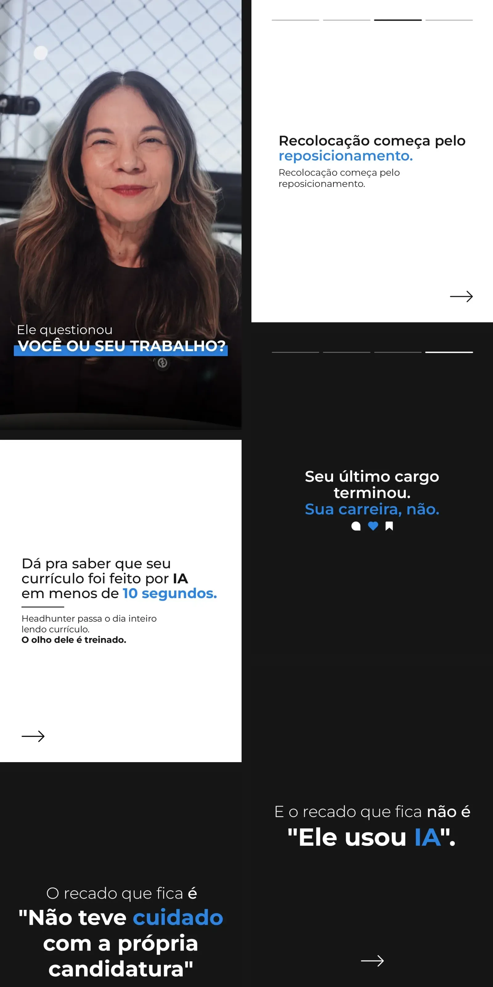 Capas de reels editados pela Grafando e posts do Instagram de Jane Souza